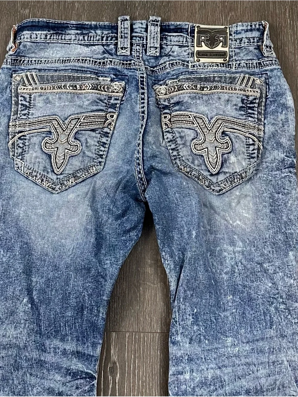 Rock Revival Saif Relaxed Straight 17 Sz 36